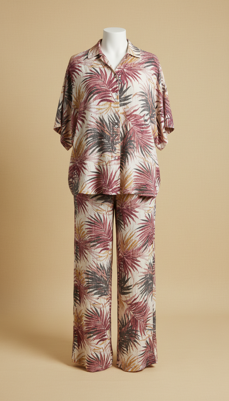 Coordinated set in Midnight Palm
